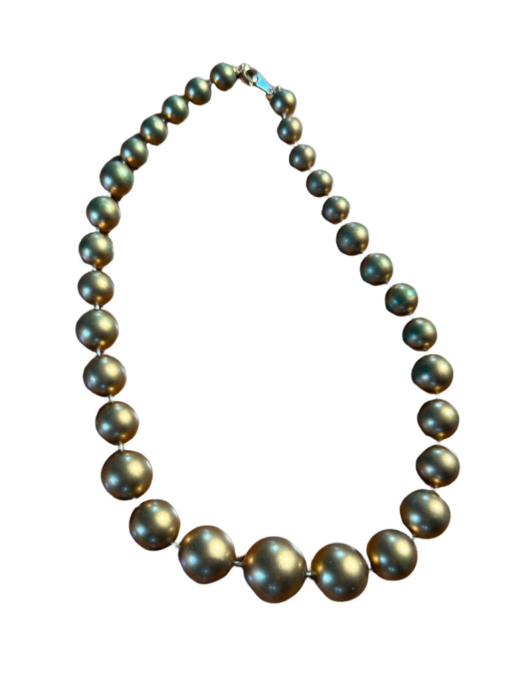 Gold Beaded Necklace